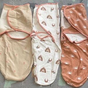 Cozy Baby Swaddle Wrap set of 3 - 0-3M